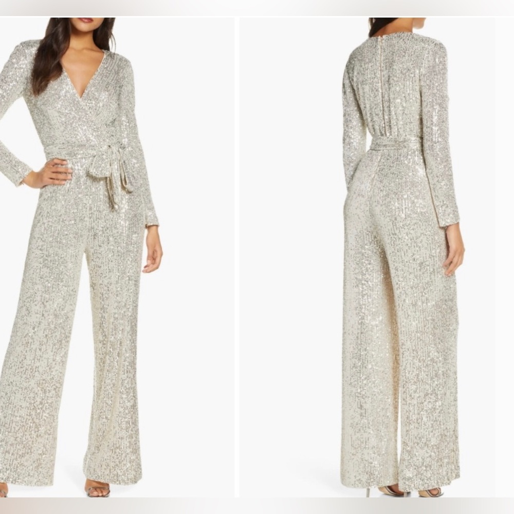 Beautiful sequin jumpsuit, size 12